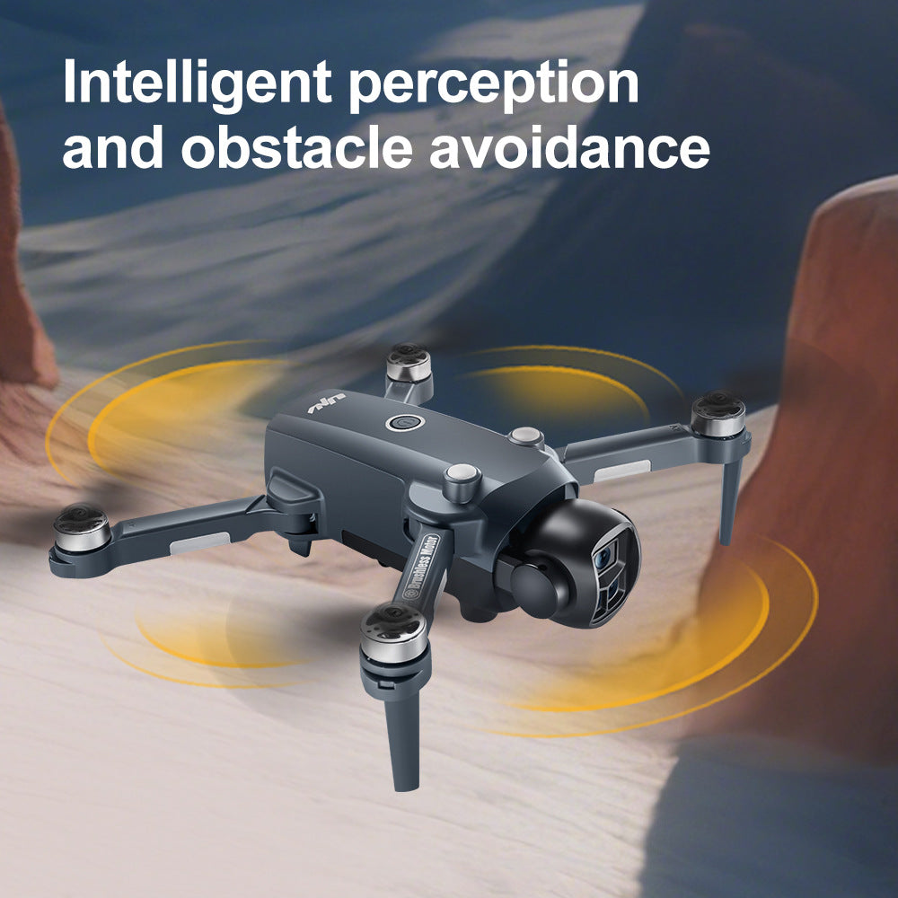 V988 Drone with Triple Cameras, Screen, Optical Flow Positioning, 8K HD Aerial Photography, Obstacle Avoidance Flying Device
